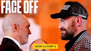 USYK vs FURY 2 | FACE OFF AT THE PRESS CONFERENCE