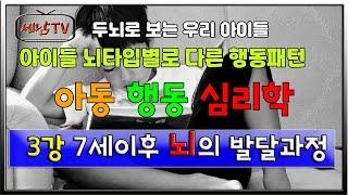 7세이후 아이의 뇌변화 [세남TV]아동심리학 제3강