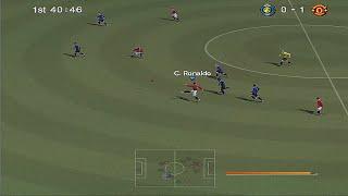 PES 6 - WHAT A POWERFUL SHOT FROM RONALDO !