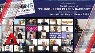 Inter-Religious Organisation launches book to commemorate International Day of Peace