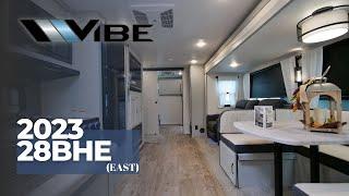 Tour the ALL-NEW 2023 Vibe 28BHE Travel Trailer by Forest River