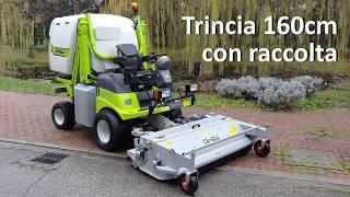 GRILLO - Trincia da 160cm con raccolta