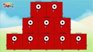 Funny Numberblocks Big Number Addition (1M-1Q) | Big Number Summation | GIANT NUMBERS @ColorArt_id