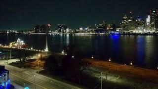 Live cam: Windsor, Ontario, Canada | Detroit Skyline, Michigan, USA