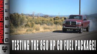 Road Testing 850HP Common Rail Dodge Cummins Fueling Upgrade! | Power Driven Diesel