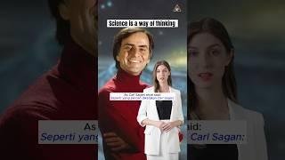 Carl Sagan‼️The Essence of Science #education #shorts #science #physics #quotes #motivation #usa