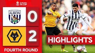 Wolves Fifth Round Bound | West Brom 0-2 Wolves | Highlights | Emirates FA Cup 2023-24