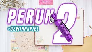 Olight Perun 2 Multifunktionslampe in Lila + GEWINNSPIEL