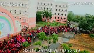 Ganesh festival 2019 SSBT COET JALGAON