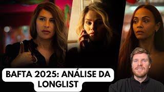 Longlist do BAFTA 2025 - Emilia Pérez com grande prestígio em lista sem Jolie e Fernanda Torres