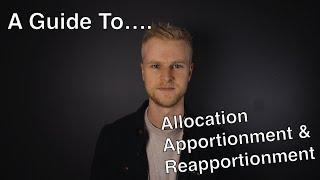 AAT Level 3 - Allocation Apportionment and Reapportionment