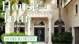 HOUSE TOUR | Inside a Gorgeous Waterfront Florida Mansion