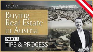 Buying Real Estate in Austria | 3 Tips & Process