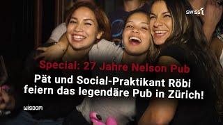 WISDOM-Special: 27 Jahre Nelson Zürich | Pät Schreiber und Social-Praktikant Röbi wollen es wissen!