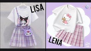  LISA OR LENA 🩷 KUROMI OR HELLO KITTY 🩷 What will you choose?