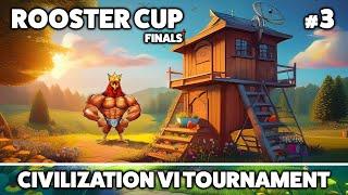  Civ6 | Rooster CUP 3 | FINALS |  Free For All Tournament Ironman