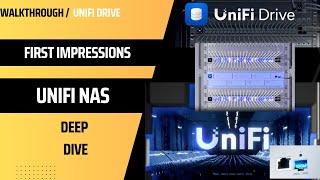 UniFI UNAS Pro - NAS OS DEEP DIVE (First Impressions)