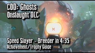 COD: Ghosts - Onslaught DLC - Speed Slayer Achievement/Trophy Guide - Final Boss Battle (Breeder)