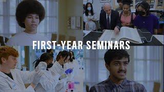 First-Year Seminars at Johns Hopkins University #johnshopkinsuniversity #jhuartssciences