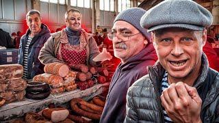 Одесский ПРИВОЗ изобилие продуктов. Море рыбы, сало, колбаса выпрыгивают из прилавков