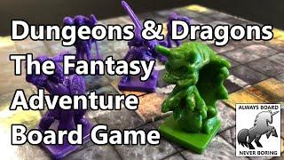 Dungeons & Dragons The Fantasy Adventure Board Game - Better Than HeroQuest? | A How to Play Video