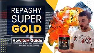 Repashy Super Gold | How to make Goldfish gel food | Feeding JUMBO Oranda!