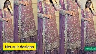 31+Most trending & viral net suit designs ideas for girls| #Latest suit designs/#fashion #net #suit