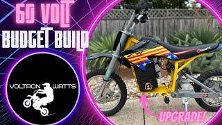 Go FASTER for CHEAP! 60 Volt Budget Build! Beginners Guide To Building A Modified Razor MX650, SX500