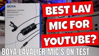 Boya BY M1 Pro II MK2 vs M1S vs M1 Pro Which Lavalier Mic Is Best For YouTube?