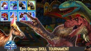 Spinosaurus Aegyptiacus & Mattel T.Rex Compete at the SKILL TOURNAMENT