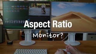 EIZO FlexScan - 16:9 vs 16:10 aspect ratio for Video Editing (EV2451 EV2457 Monitor)