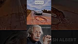 CAR SPEED PHYSICS EXPERIMENT - EYEAH X BACK IT UP SLOWED #shorts #physics