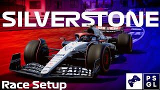 PSGL F1 23 Silverstone - Qualifying Lap + RACE Setup 