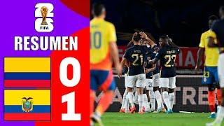 Colombia vs Ecuador 0-1 Resumen y Goles | Copa Mundial de la FIFA 2026 (CONMEBOL)