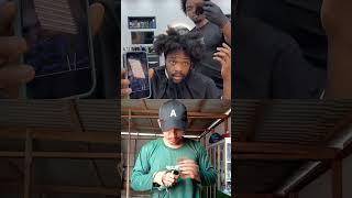 His hair was cut not according to his wishes #barbershop