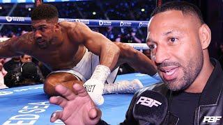 KELL BROOK REACTS TO CARL FROCH SAYING ANTHONY JOSHUA'S PUNCH RESISTANCE HAS GONE