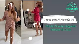 4 Modele De Rochii Scurte Elegante Mulate Pe Corp