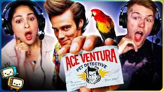 ACE VENTURA: PET DETECTIVE Movie Reaction | First Time Watch | Jim Carrey, Courteney Cox, Sean Young