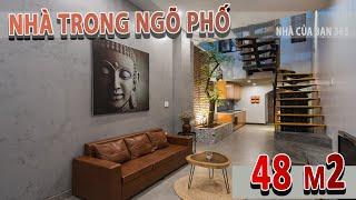 NHÀ TRONG NGÕ PHỐ với diện tích 48m2 | Nhà của Bạn 365 | Kts Hồ Viết Hiếu.