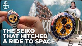 The new Seiko Prospex Speedtimer Pogue tributes the legendary space chronograph
