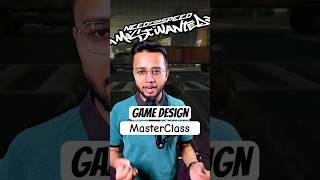 NFS - Game Design MasterClass #gamedev #nfsmw #ea #gamingcommunity