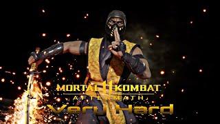 Mortal kombat 11 - scorpion - klassic tower on very hard (no matches/rounds lost)