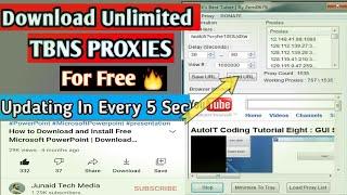 How TBNS Proxy Work | Junaid Tech Media