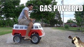 Gas Powered  VW Minibus PowerWheels