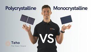 Polycrystalline vs Monocrystalline Solar Panels | What one is best? | Teho | Renewable Energy