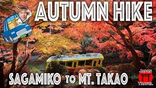 Japan Travel - Autumn Hike up to Mount Takao (高尾山) from Sagamiko