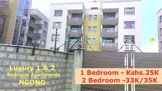 Perfect Luxury: 1 and 2 Bedroom Apartments Tour || Rental NGONG