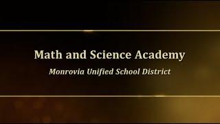 Math and Science Academy: Monrovia USD