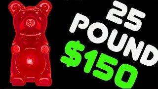 $150 25 POUND GUMMY BEAR CHALLENGE!!! | JOOGSQUAD PPJT