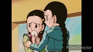 Goku becomes young again||chi chi cry out due to goku's age||dragon ball gt